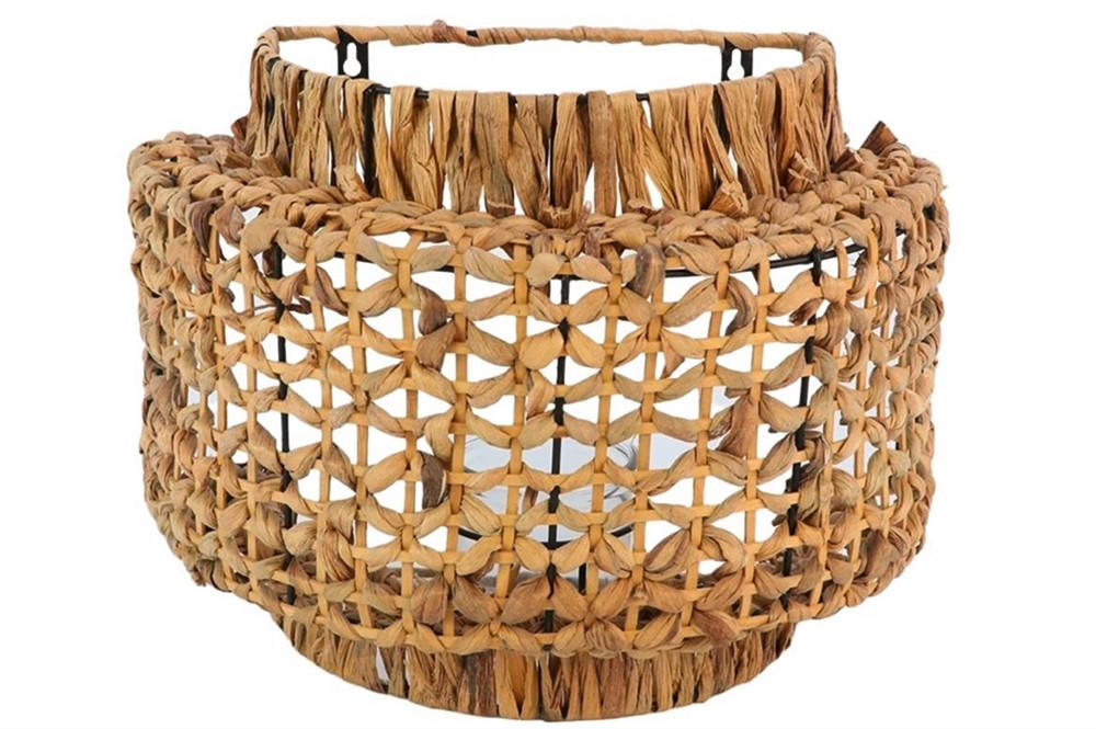 LATERNE  - Naturfarben, Trend, Naturmaterialien (27,5cm)