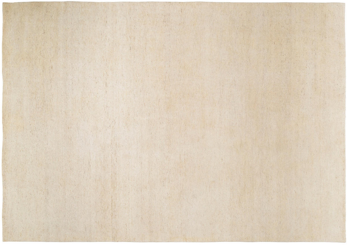 WOLLTEPPICH 150/150 cm Silverström Gelb  - Gelb, Basics, Textil (150/150cm)