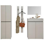 GARDEROBE 5-teilig  in 300/199/40 cm  - Kaschmir, Design, Holzwerkstoff (300/199/40cm) - Voleo