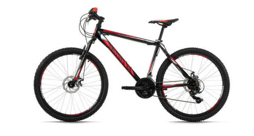 MOUNTAINBIKE 26 Zoll  - Schwarz, Basics, Metall (180/70/80cm) - Atrigo