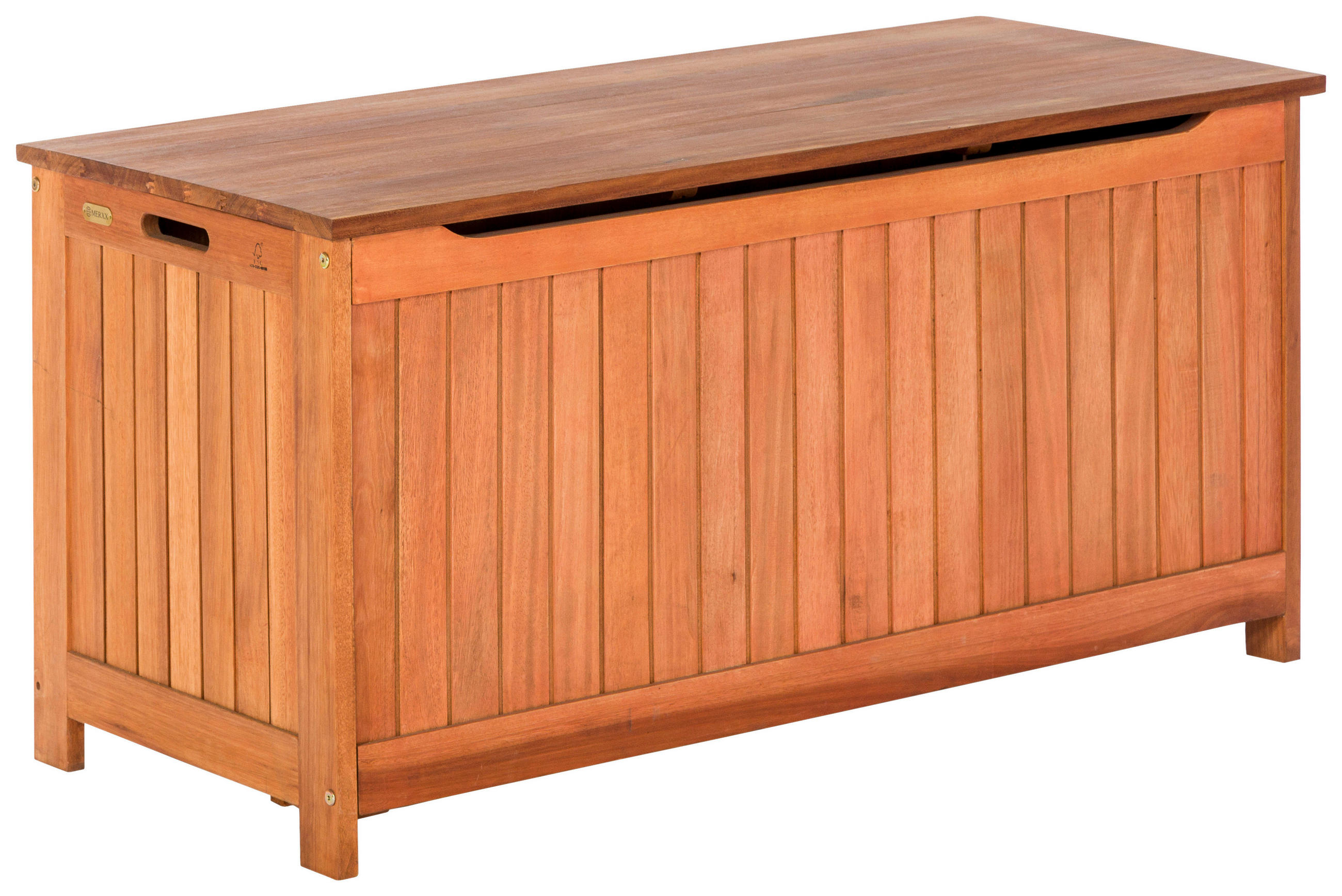 KISSENBOX 125/50/51 cm  - Naturfarben, KONVENTIONELL, Holz (125/50/51cm) - Gardenson