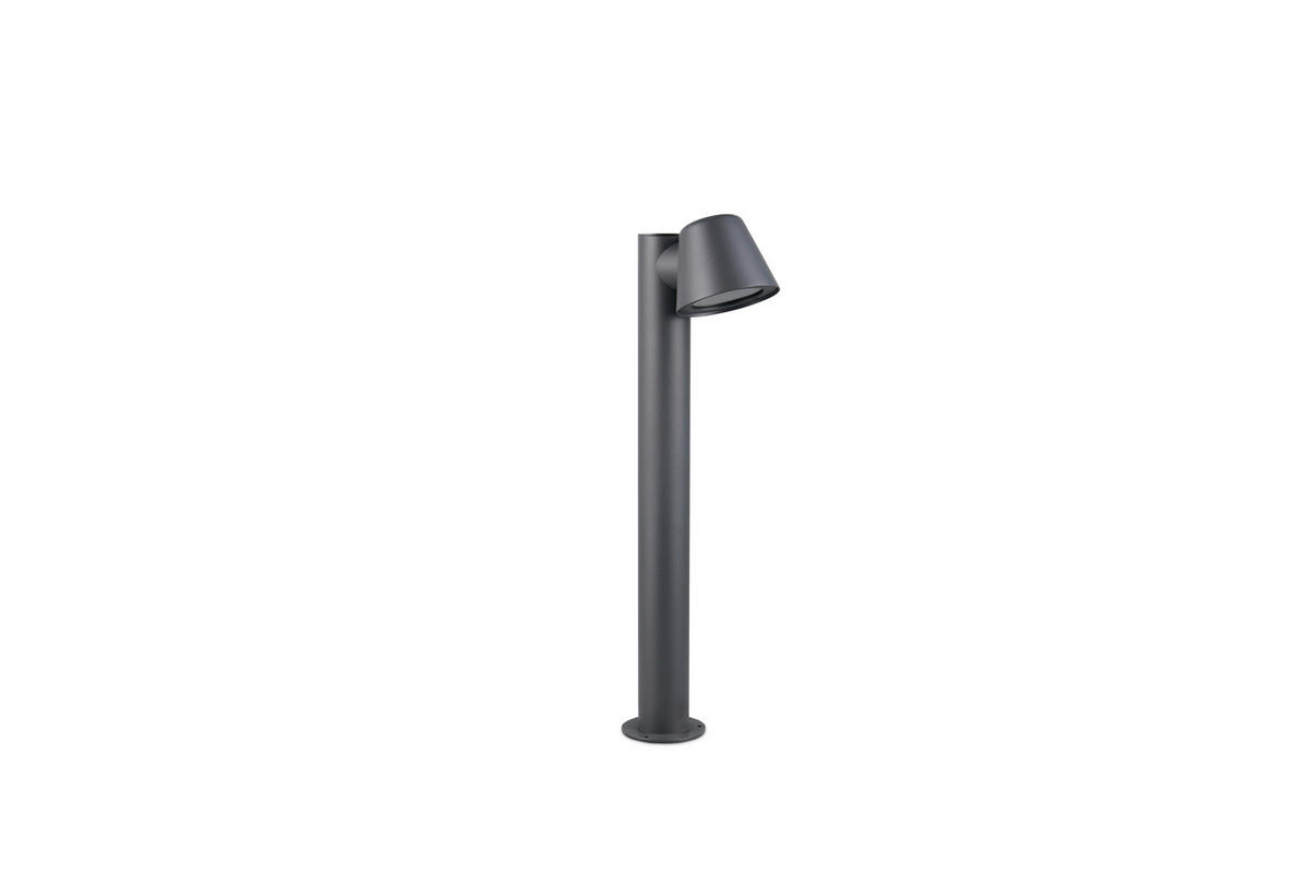 WEGELEUCHTE Beni 11.5/60/20 cm  - Klar/Anthrazit, Design, Glas/Metall (11.5/60/20cm) - Trio Leuchten