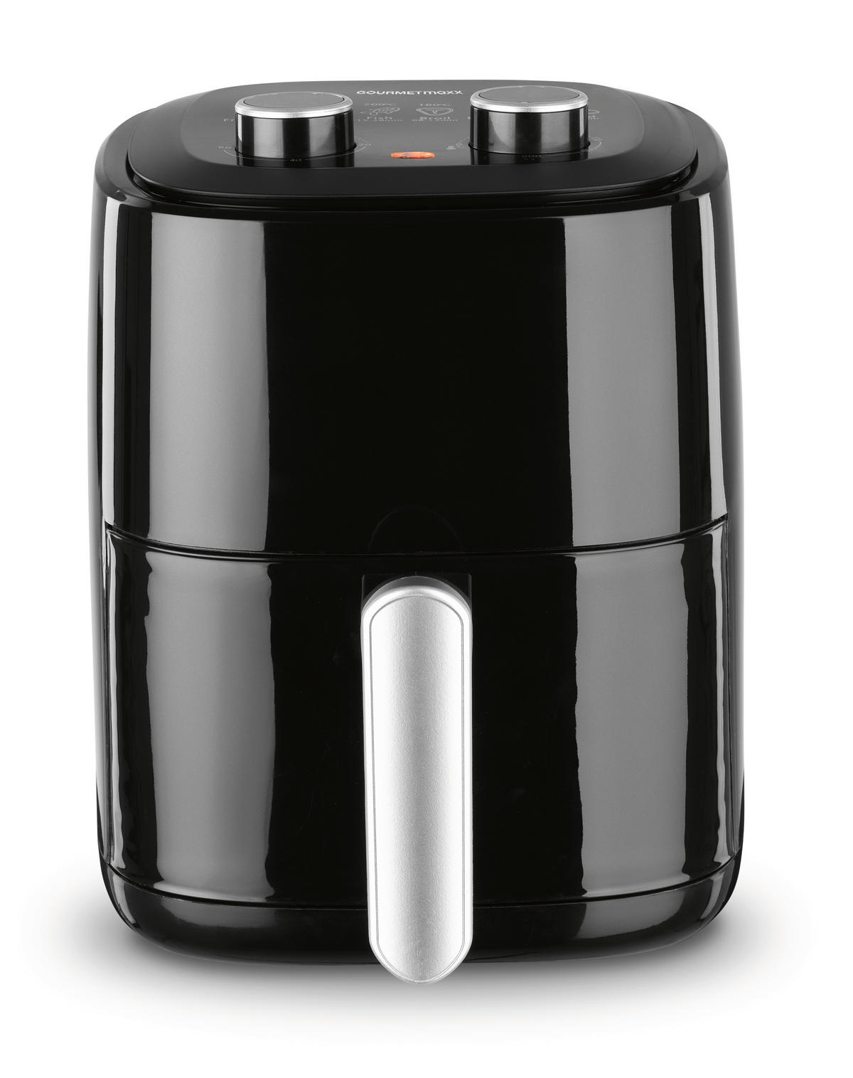 HEIßLUFTFRITTEUSE GOURMETmaxx 3,1 L  - Silberfarben/Schwarz, Basics, Kunststoff/Metall (29/22,5/29,5cm)