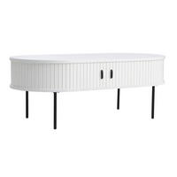 COUCHTISCH in Holz, Holzwerkstoff 120/60/45 cm  - Schwarz/Weiß, Trend, Holz/Holzwerkstoff (120/60/45cm) - home24