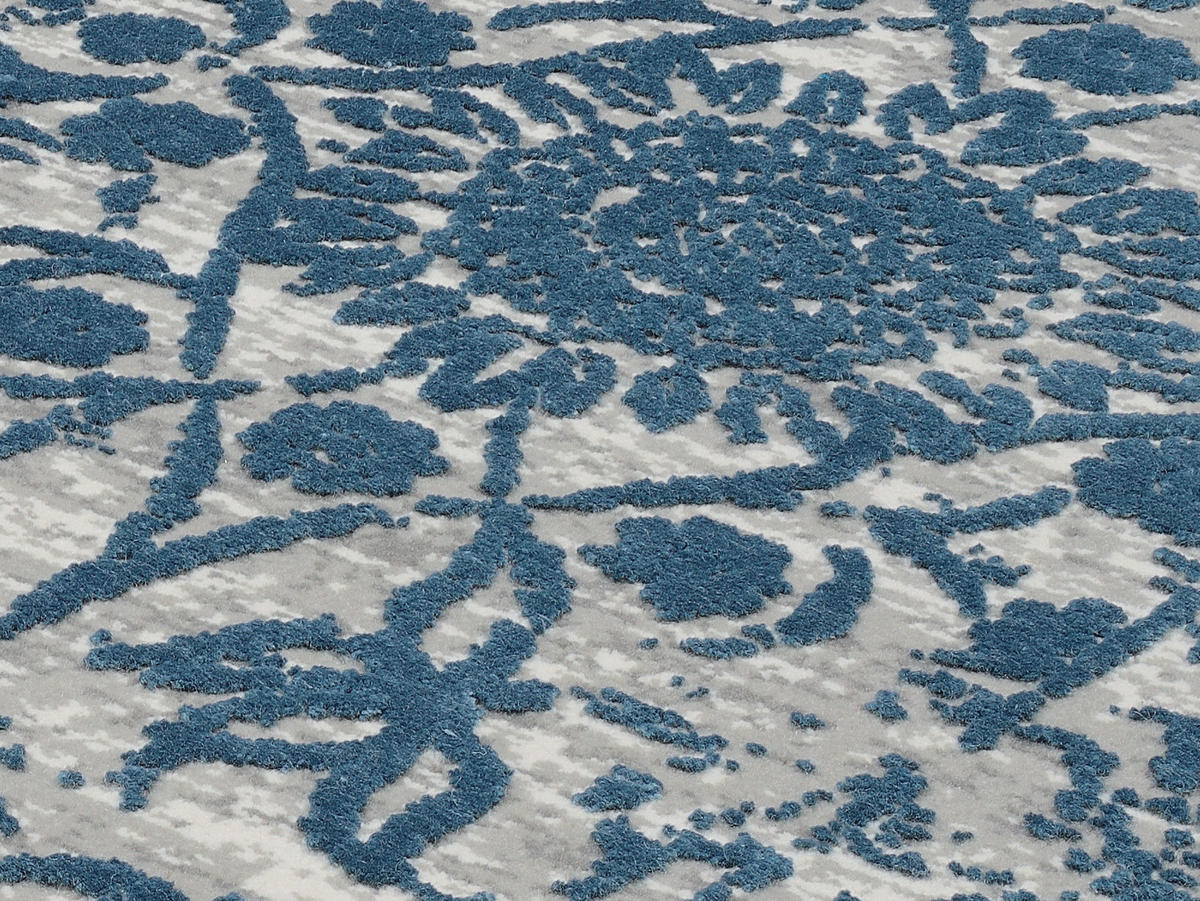 WEBTEPPICH 240/340 cm Blau  - Blau, Design, Textil (240/340cm) - Musterring