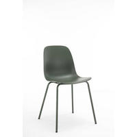 ŽIDLE, 50/84/50 cm - olivově zelená, Design, kov/plast (50/84/50cm) - Boxxx