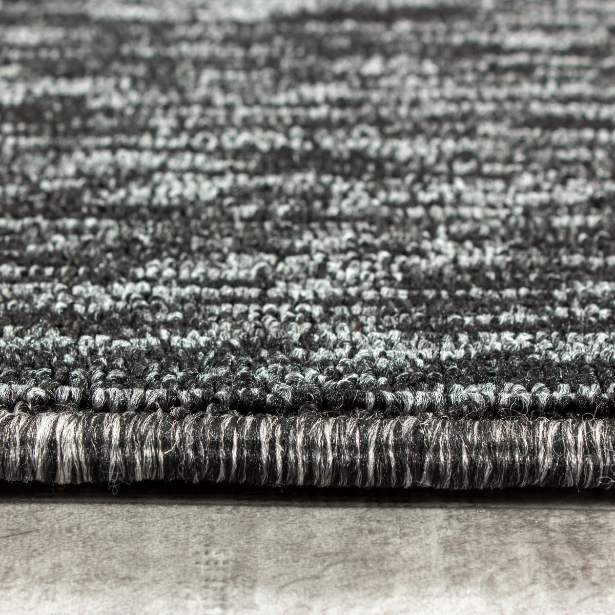 FLACHWEBETEPPICH 160/160 cm Nizza Anthrazit  - Anthrazit, Design, Textil (160/160cm) - Novel