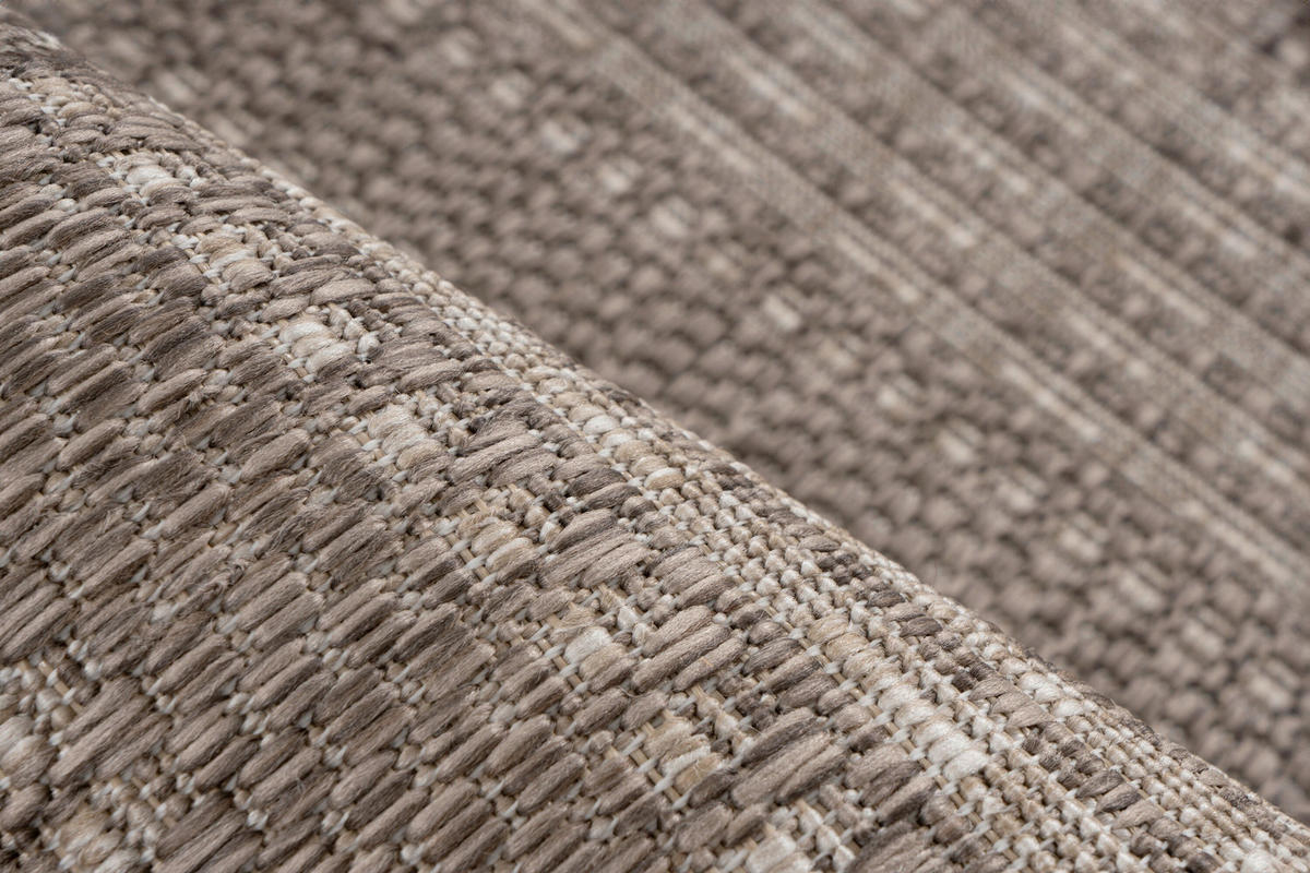 FLACHWEBETEPPICH 160/230 cm Taupe  - Taupe, Basics, Textil (160/230cm) - Kayoom