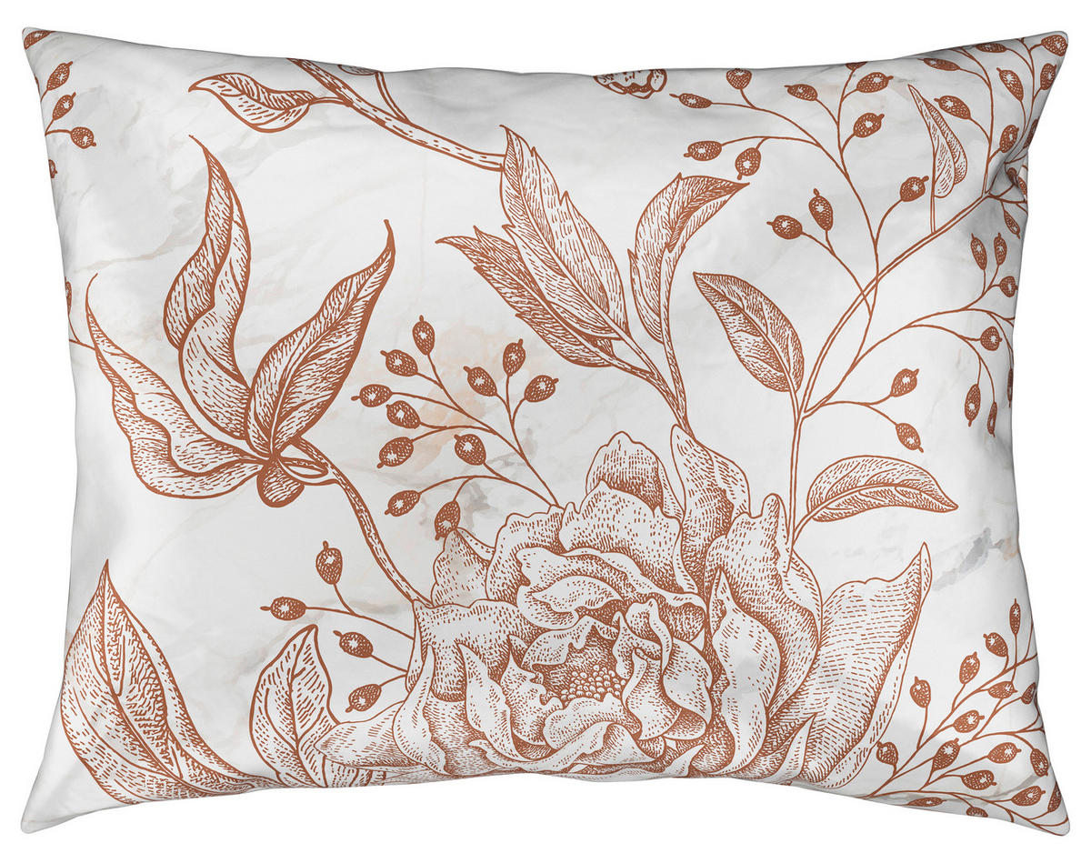 OBOJESTRANSKA POSTELJNINA CALM LIVING 140/200 cm saten bež  - bež, Konvencionalno, tekstil (140/200cm) - Esposa