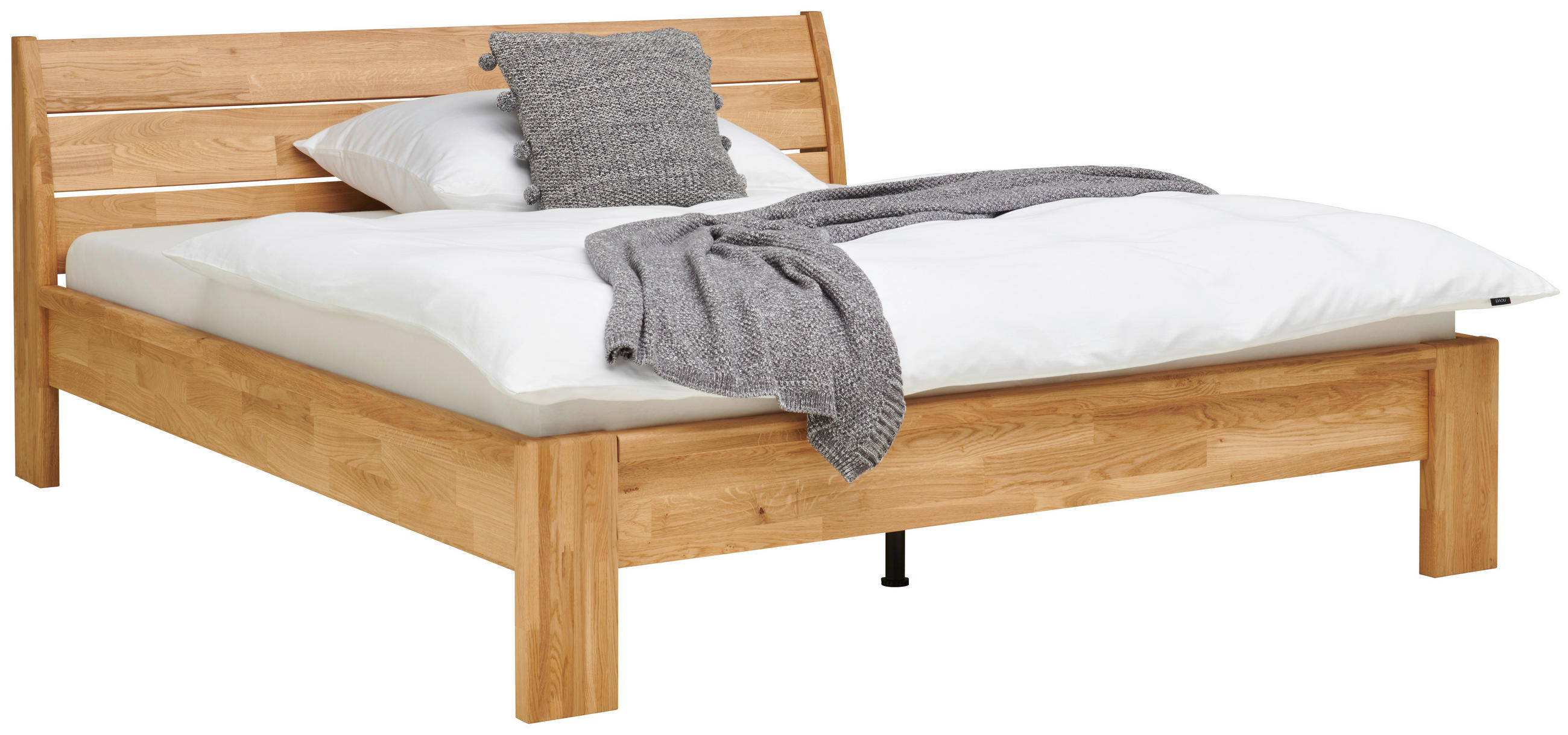 BETT 180/200 cm  in Wildeiche  - Wildeiche, MODERN, Holz (180/200cm) - MID.YOU