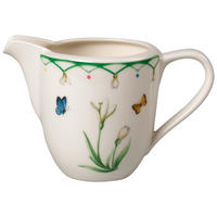 VRČEK ZA MLEKO  Colourful Spring  280 ml - zelena/bela, Trendi, keramika (0,28l) - Villeroy & Boch