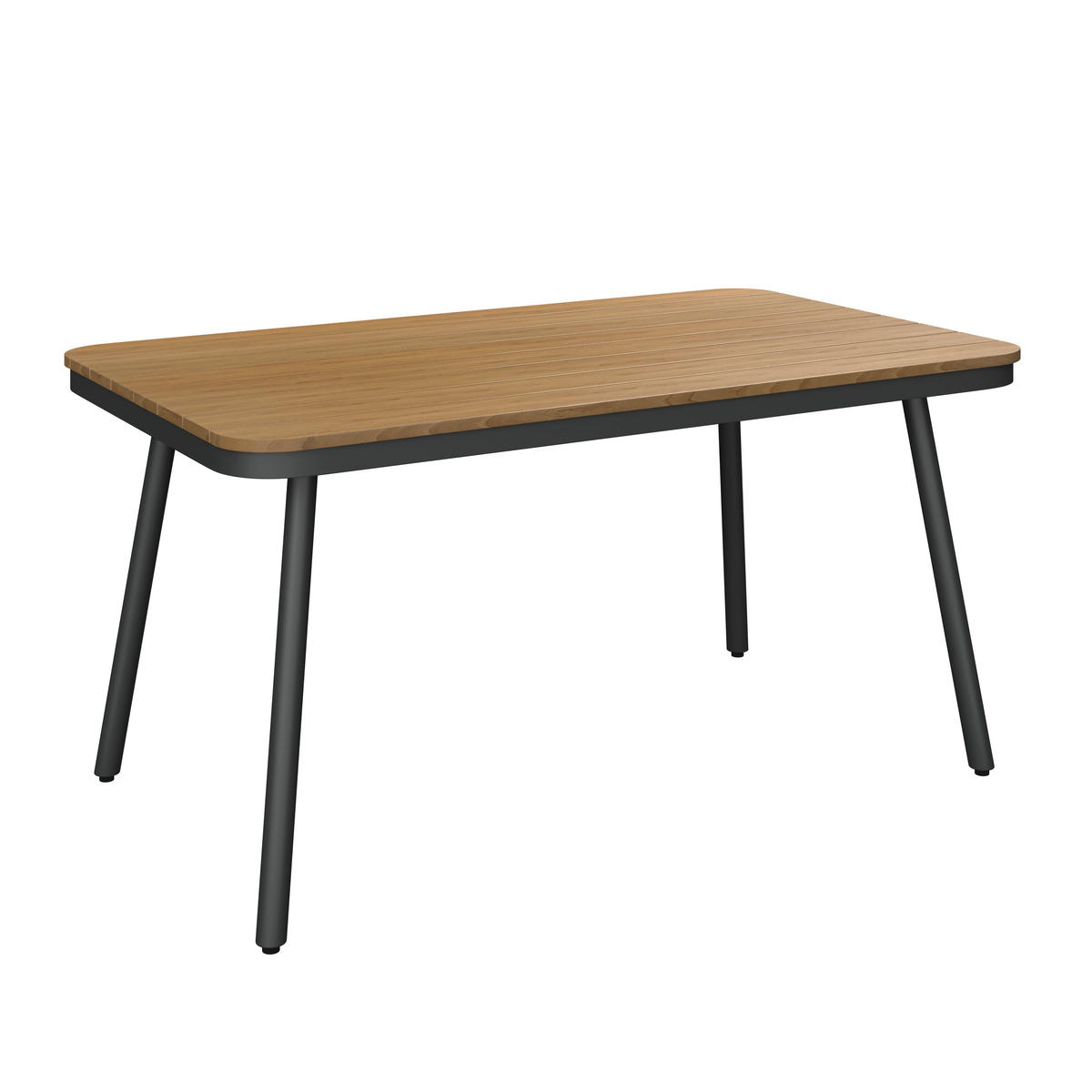 LOUNGEGARNITUR 218/188 cm Aluminium, Stahl  - Anthrazit/Hellgrau, MODERN, Kunststoff/Textil (218/188cm) - Ambia Garden