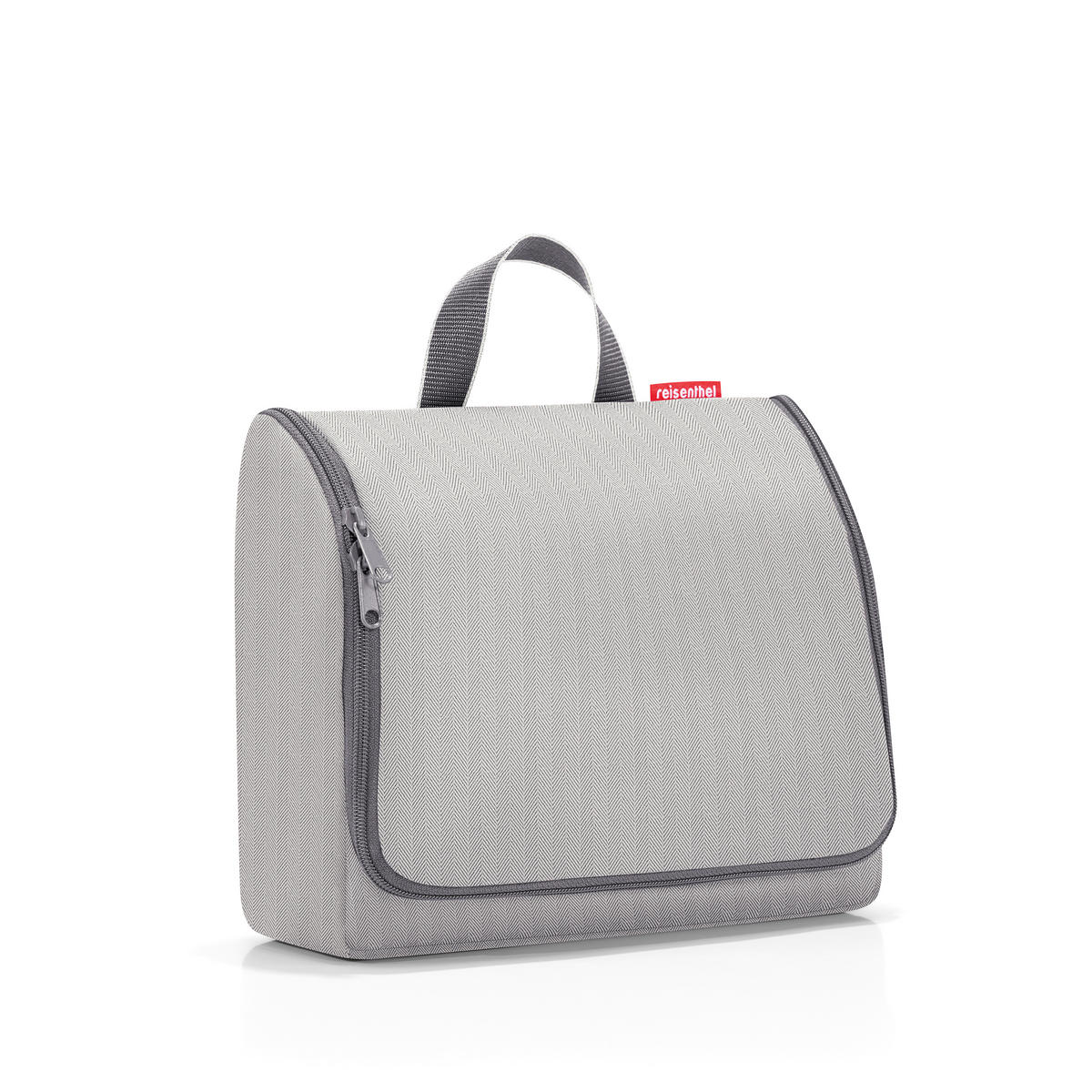 KOSMETIKTASCHE  - Grau, Basics, Textil (28/25/10cm) - Reisenthel