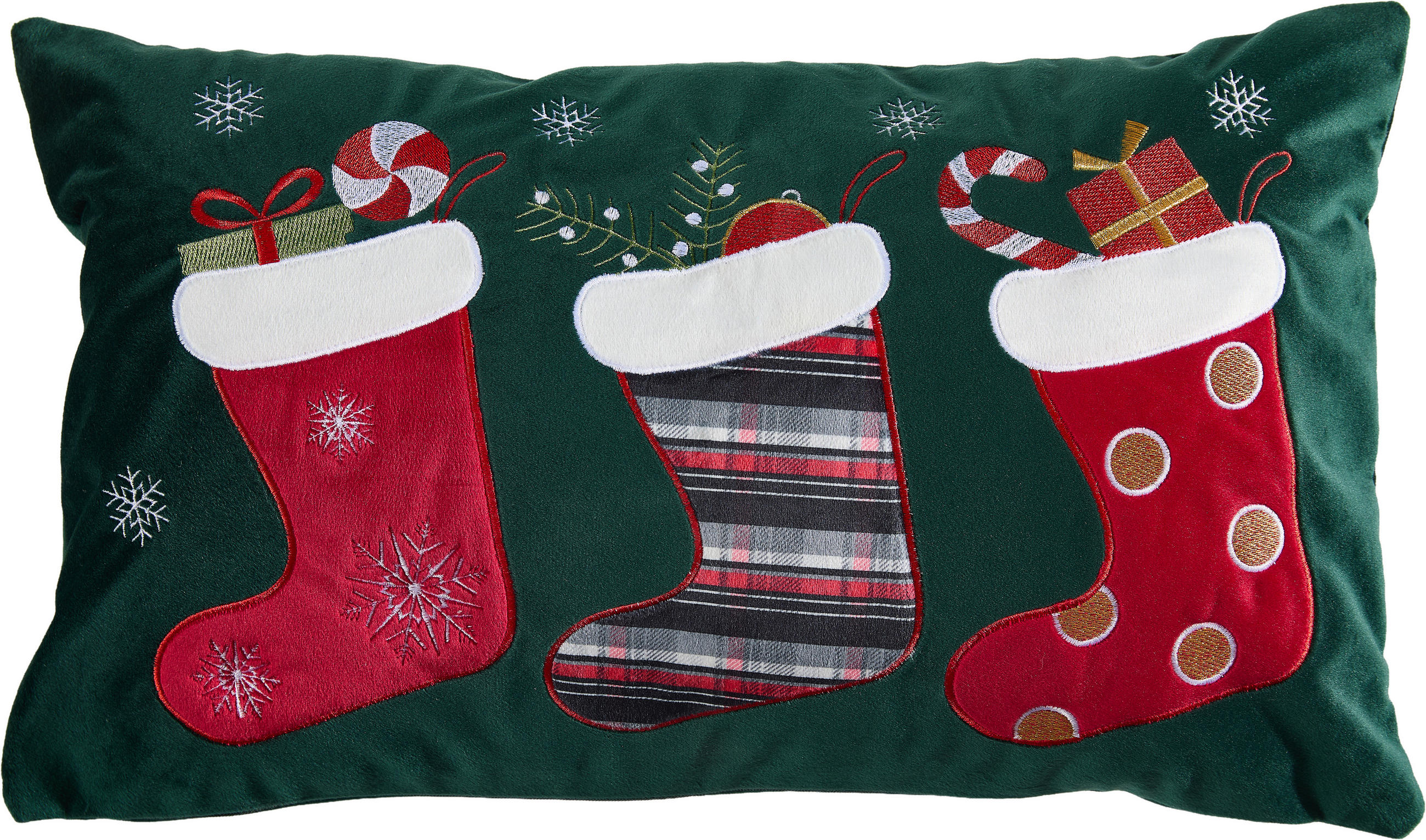 DEKORAČNÍ POLŠTÁŘ 30/50 cm - vícebarevná, Konvenční, textil (30/50cm) - X-Mas