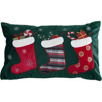 DEKORAČNÍ POLŠTÁŘ 30/50 cm - vícebarevná, Konvenční, textil (30/50cm) - X-Mas