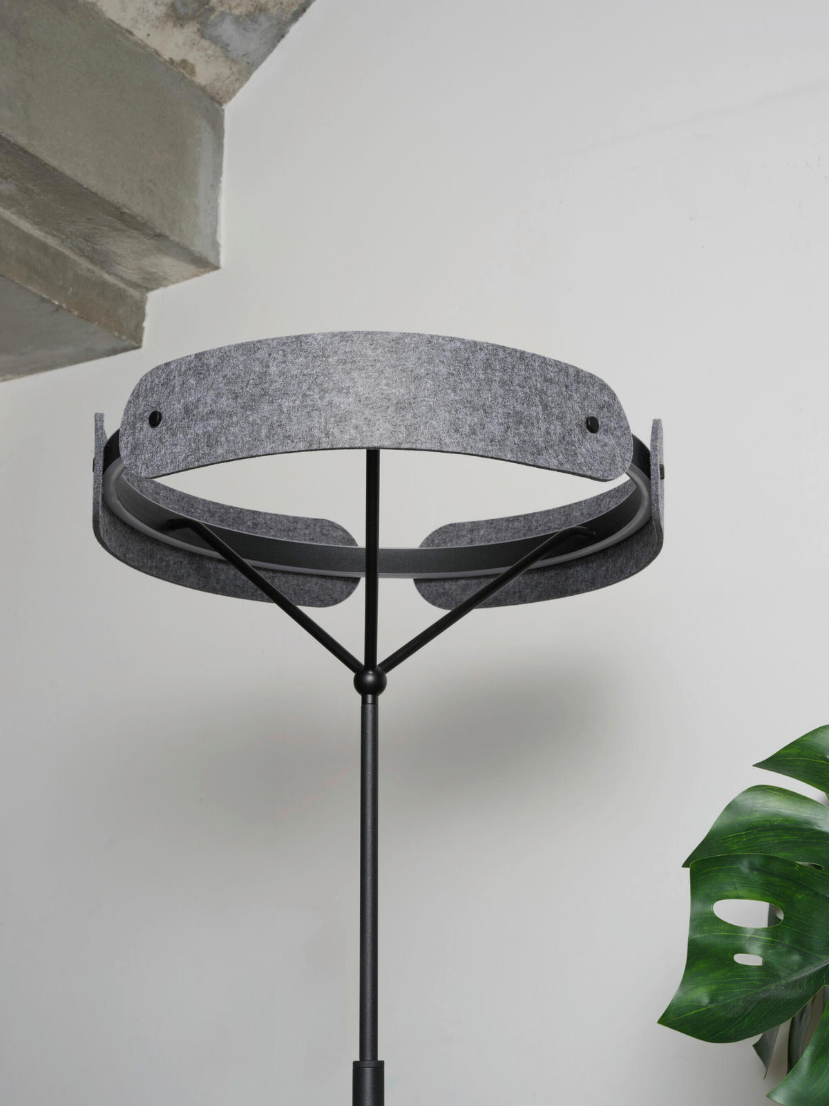 LED-STEHLEUCHTE 43/150 cm   - Dunkelgrau, Basics, Kunststoff/Textil (43/150cm) - Osram
