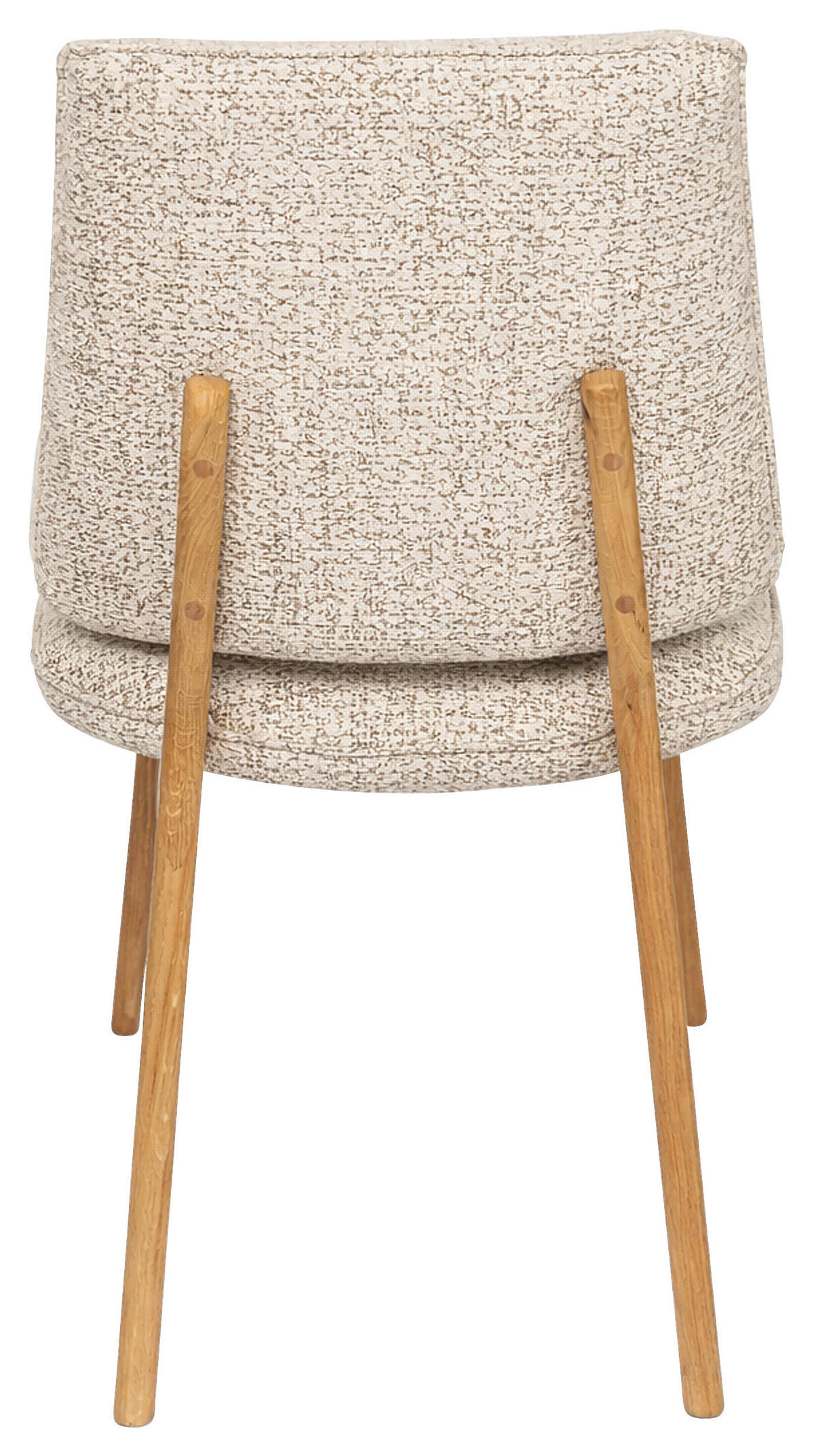 STUHL  Stoffauswahl Webstoff  - Eichefarben/Beige, MODERN, Holz/Textil (48/89,5/60cm) - Carryhome