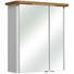 SPIEGELSCHRANK - Chromfarben/Weiß, MODERN, Glas/Holzwerkstoff (65/72/20cm) - Xora SPIEGELSCHRANK - Chromfarben/Weiß, MODERN, Glas/Holzwerkstoff (65/72/20cm) - Xora