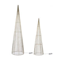 DEKOBAUM  - Goldfarben, LIFESTYLE, Kunststoff/Metall - X-Mas