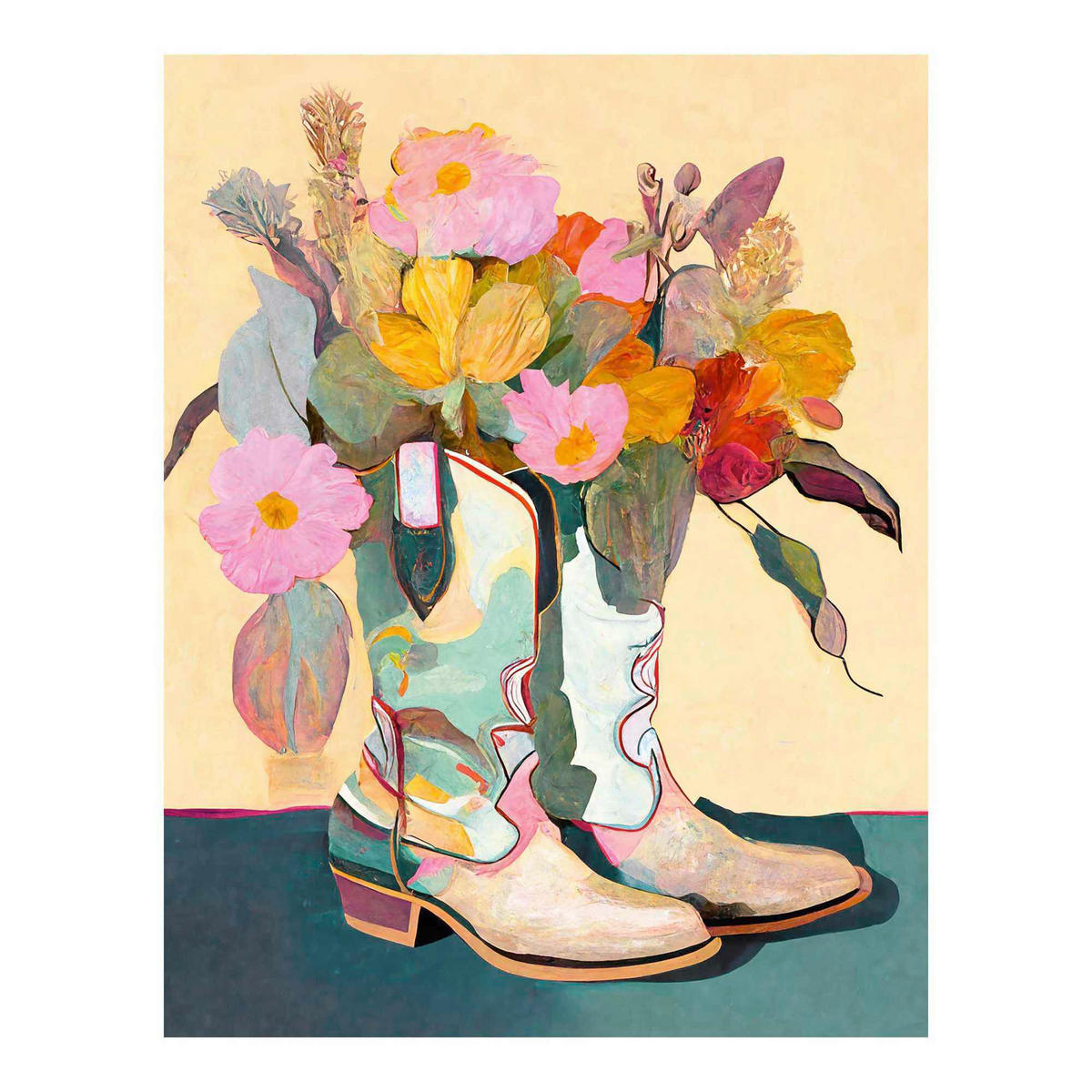 POSTER 40/50 cm  - Multicolor, Natur, Papier (40/50cm) - Reinders!