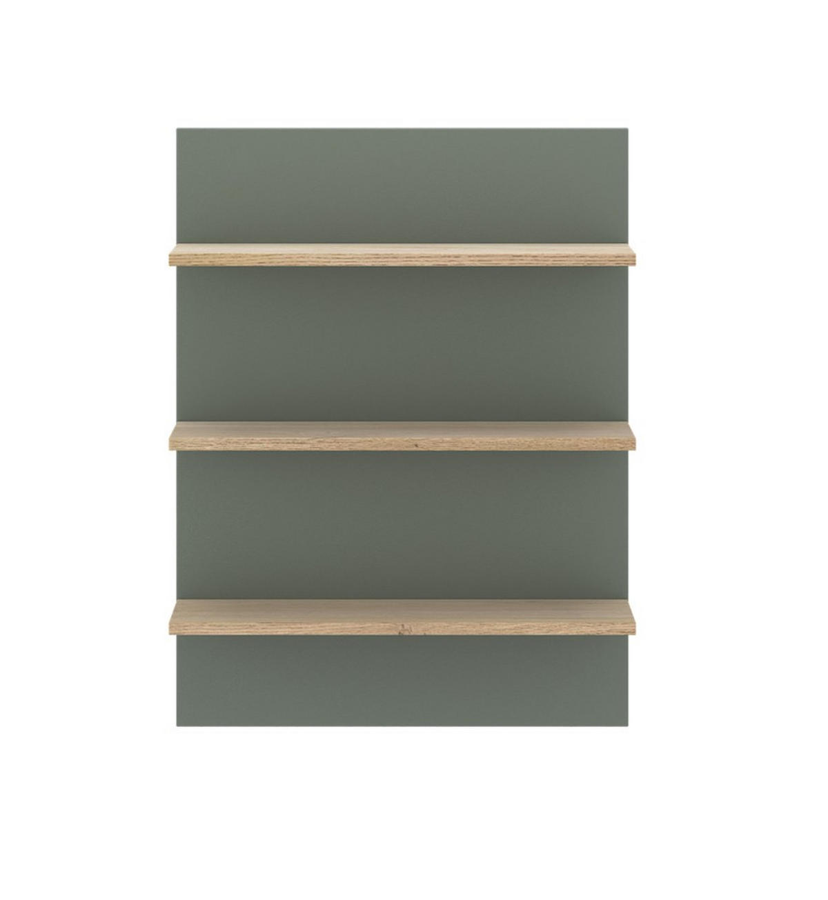 WANDPANEEL  - Eichefarben/Salbeigrün, Design, Holzwerkstoff (60/79,4/26cm) - Livetastic