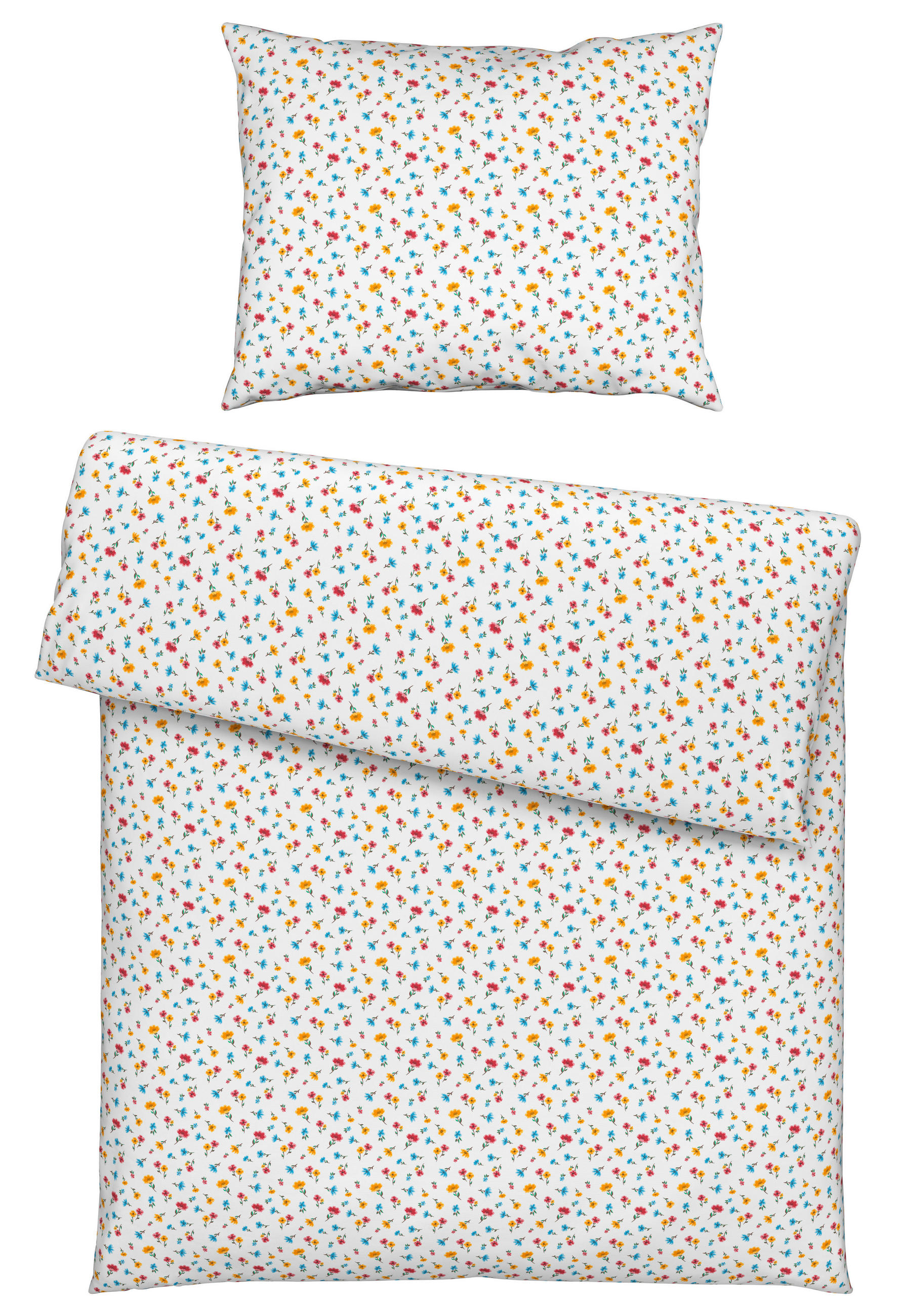 POSTELJINA GOKUL 140/200 cm saten višebojna  - višebojna, Konvencionalno, tekstil (140/200cm) - Esposa