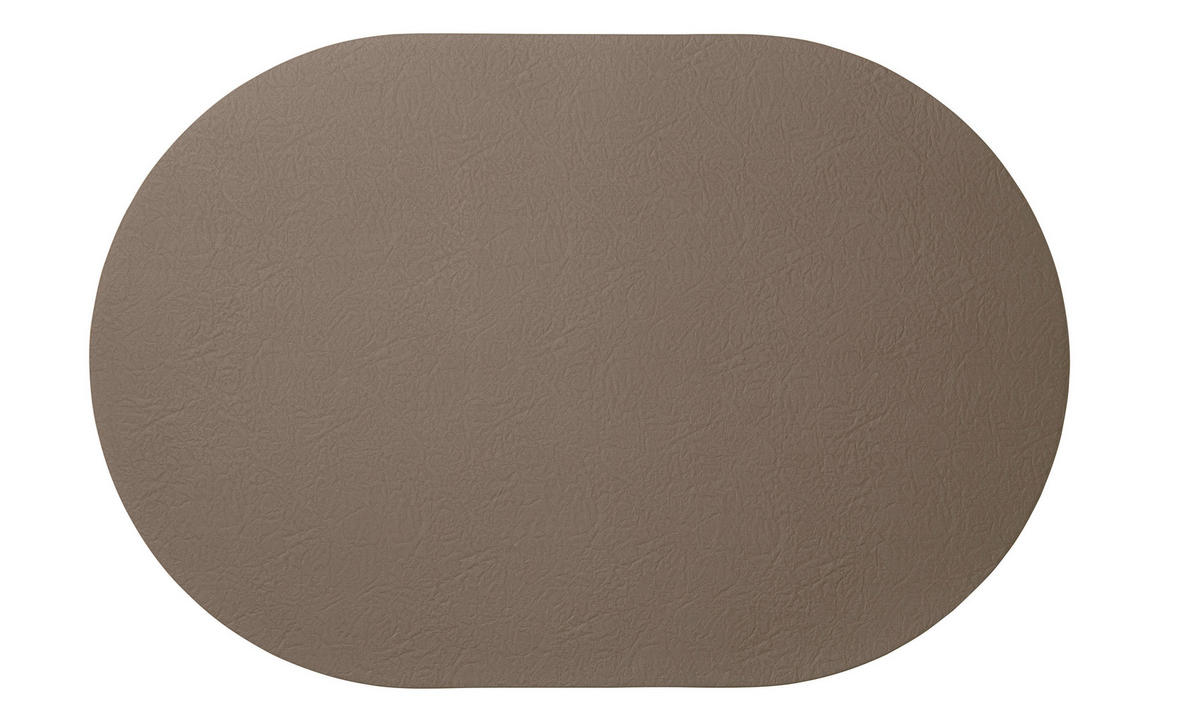 TISCHSET Kunststoff Beige 49,5/33 cm  - Beige, KONVENTIONELL, Kunststoff (49,5/33cm) - ASA