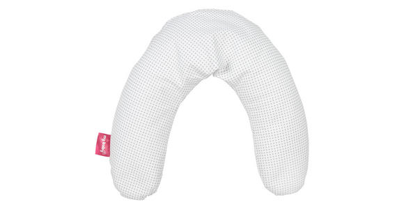 BABYNACKENKISSEN  - Weiß/Grau, Basics, Textil (102/102cm) - My Baby Lou