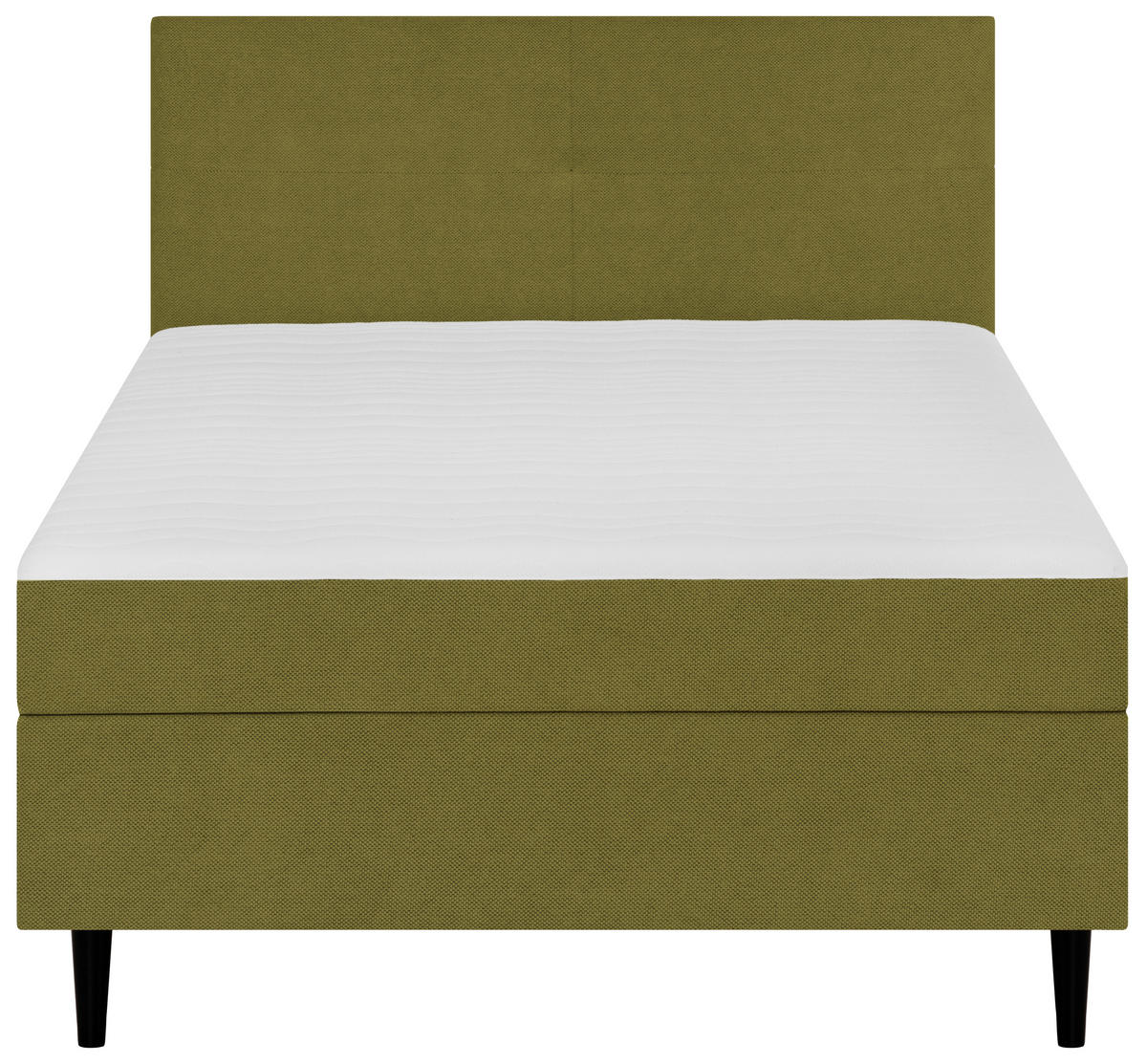 BOXBETT 120/200 cm  in Grün  - Schwarz/Grün, KONVENTIONELL, Textil (120/200cm) - P & B