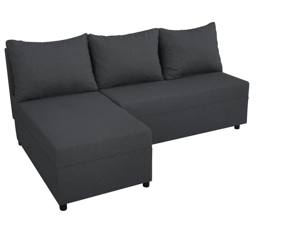 SJEDEĆA GARNITURA drvo, tekstil tamno siva - tamno siva, Moderno, drvo/tekstil (191/131cm) - Ti'me