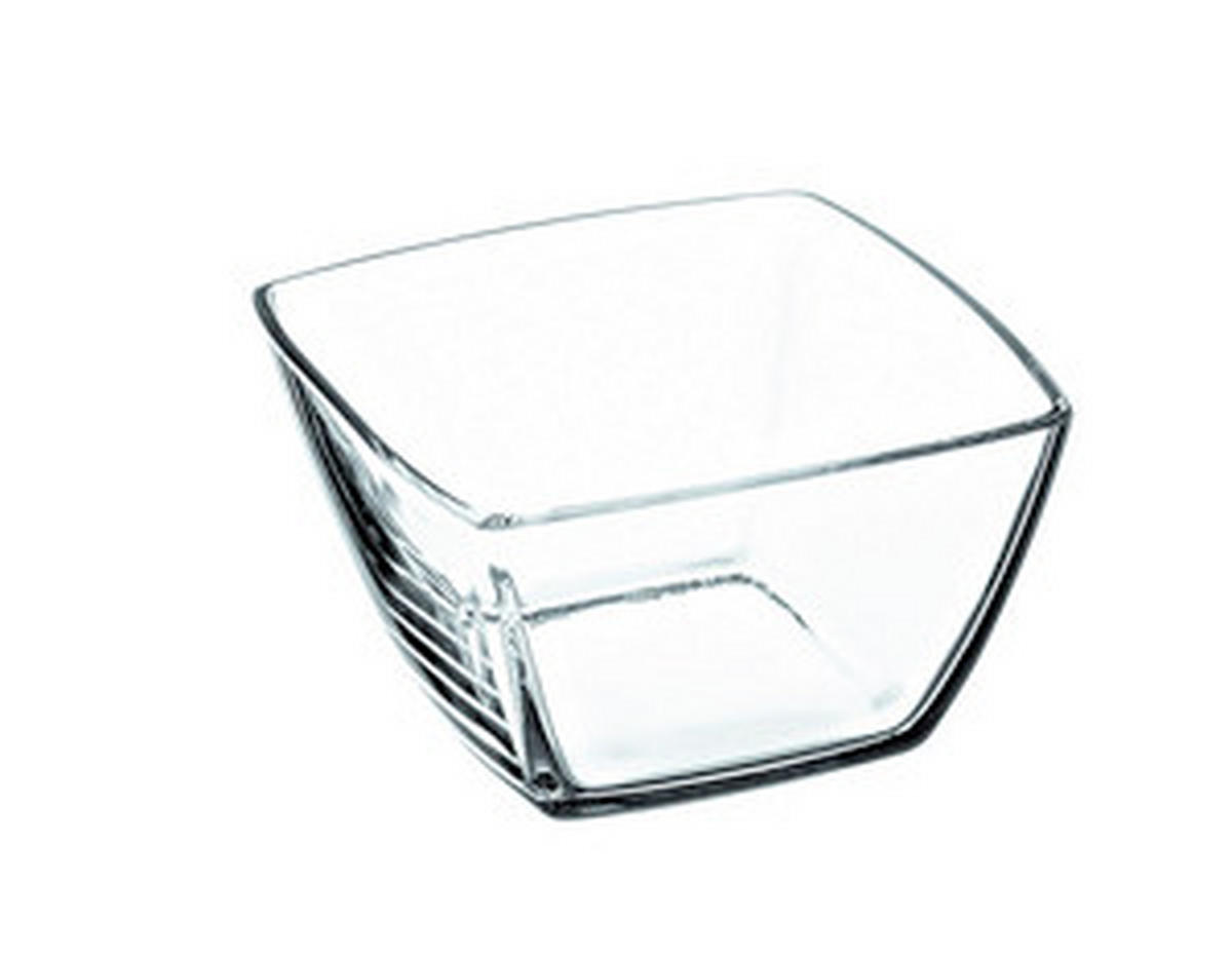 SCHÜSSEL  - Klar/Transparent, Design, Glas (12,5/12,5cm)