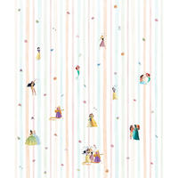 FOTOTAPETE PRINCESS CHARMIX  - Weiß, Design, Textil (212/250cm) - Disney