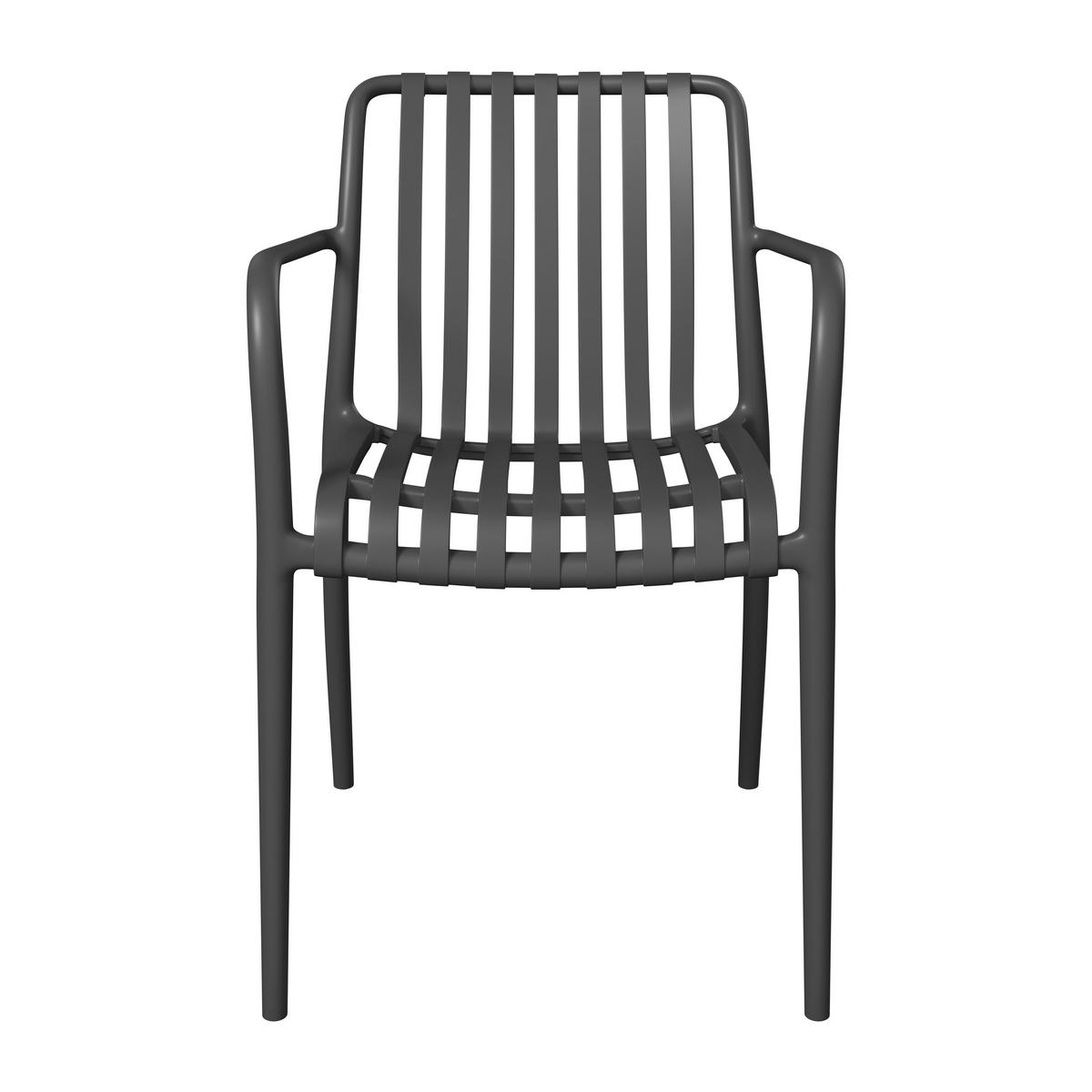 STAPELSESSEL - Grau, MODERN, Kunststoff (55/81/57cm) - Ambia Garden