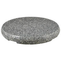 SONNENSCHIRMSTÄNDER - Weiss/Schwarz, Basics, Stein (73/9/73cm) - Glatz