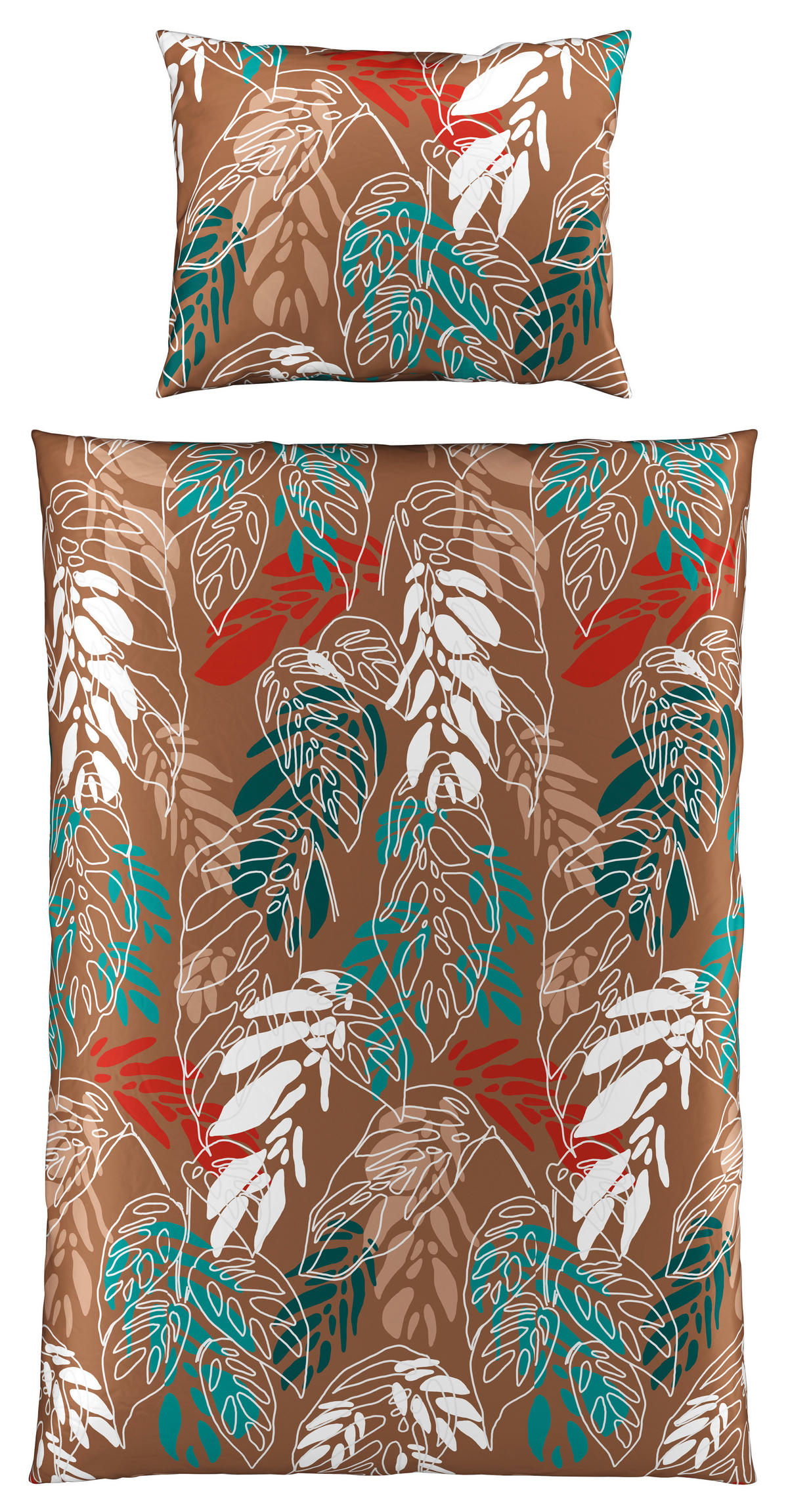 POSTEĽNÁ BIELIZEŇ, satén, viacfarebná, 140/200 cm - viacfarebná, Konventionell, textil (140/200cm) - Esposa