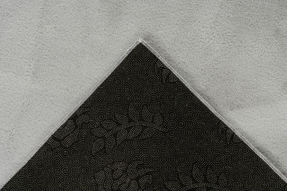 FLACHWEBETEPPICH 160/230 cm Silberfarben rechteckig  - Silberfarben, Basics, Textil (160/230cm) - Kayoom