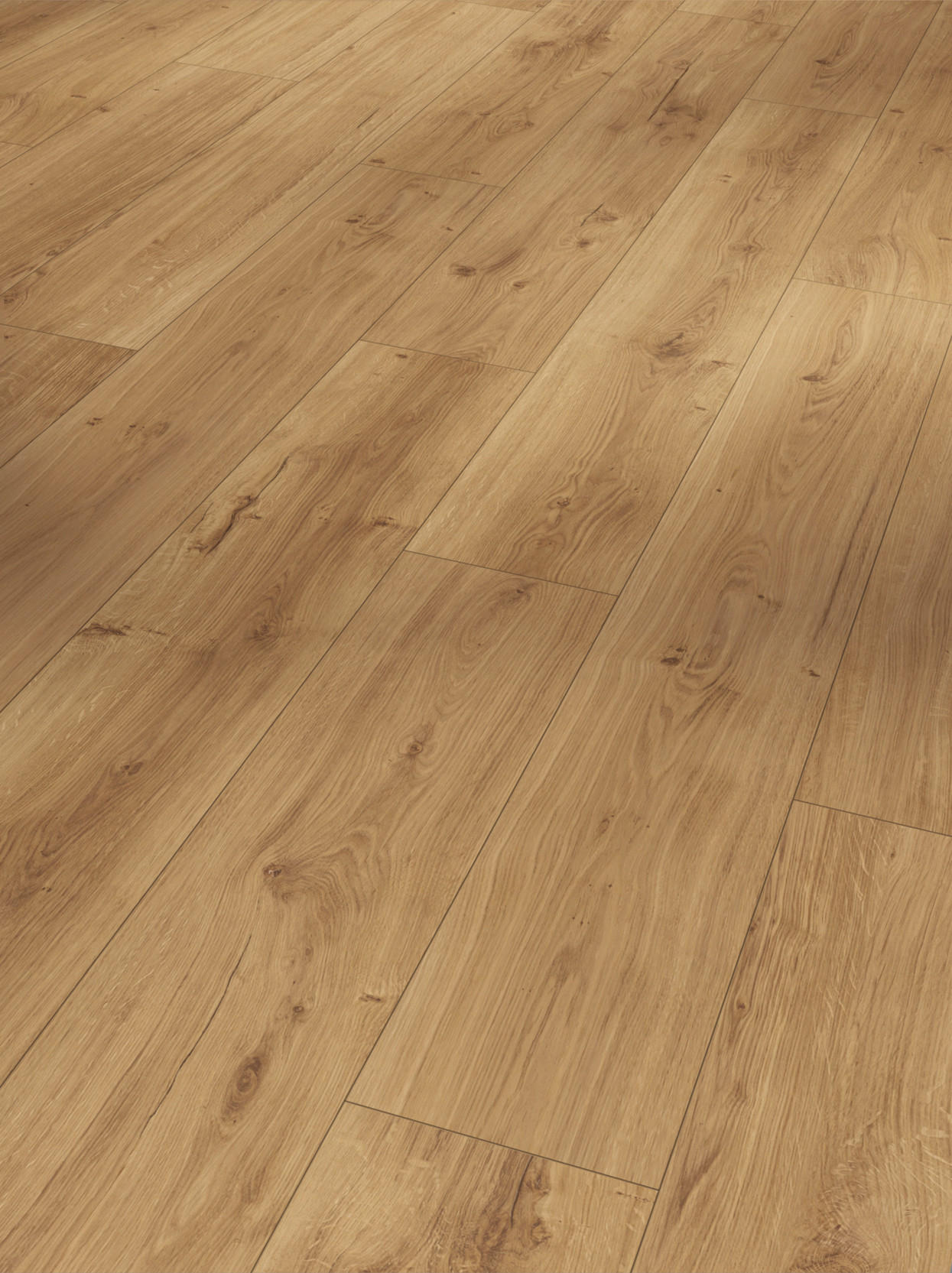 DESIGNBODEN MODULAR ONE 1730772  per  m² - Hellbraun/Eichefarben, Basics, Holz/Kunststoff (128,5/19,4/0,8cm) - Parador
