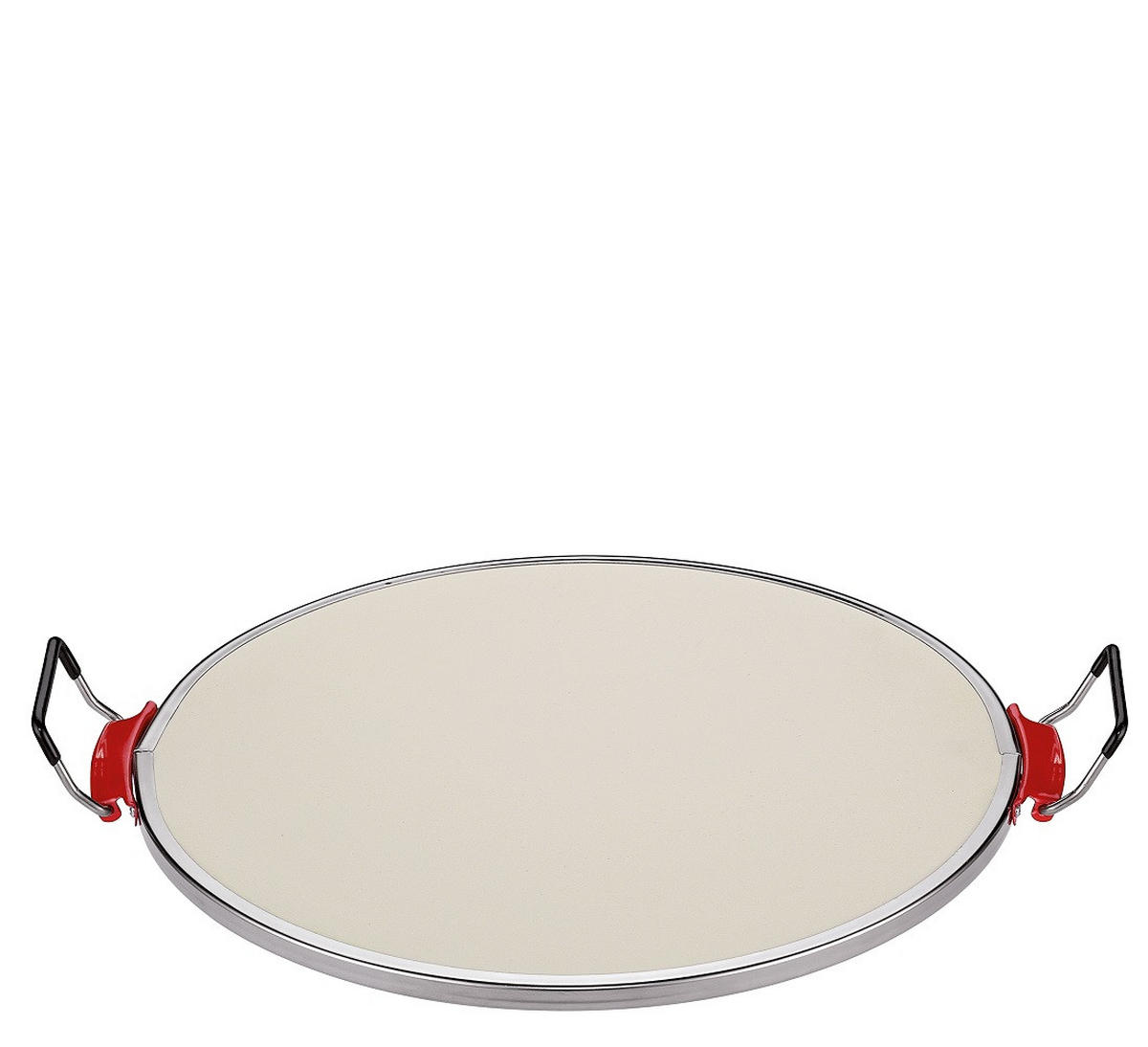 PIZZAOFEN NAPOLI  - Rot, KONVENTIONELL, Stein (35/17/36cm) - KÜCHENPROFI
