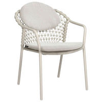 GARTENSESSEL Aluminium Creme, Naturfarben  - Creme/Naturfarben, Basics, Textil/Metall (61/82/67cm) - Joop!