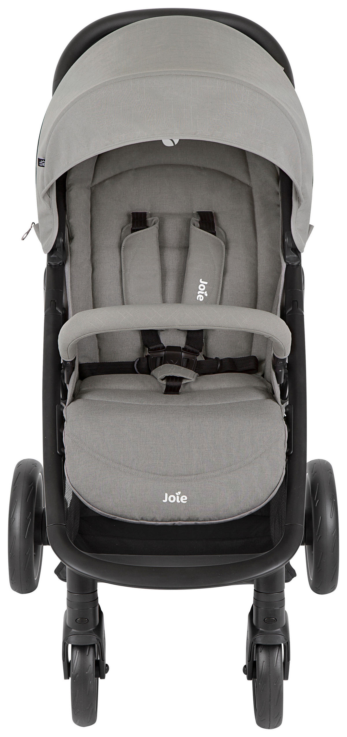 BUGGY Litetrax  - Schwarz/Grau, Basics, Textil/Metall (58/103/93,6cm) - Joie