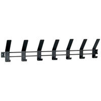 GARDEROBENLEISTE  in Schwarz  - Schwarz, MODERN, Metall (74/13/6cm)