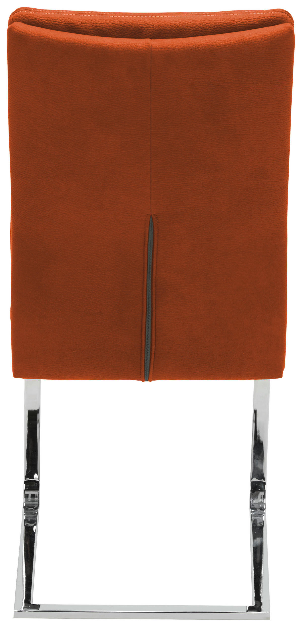 SCHWINGSTUHL  in Stahl Mikrofaser  - Chromfarben/Beige, Design, Textil/Metall (47/100/64cm) - Novel