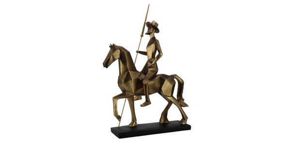 SKULPTUR - Goldfarben, LIFESTYLE, Kunststoff (33/14/54cm) - Ambia Home