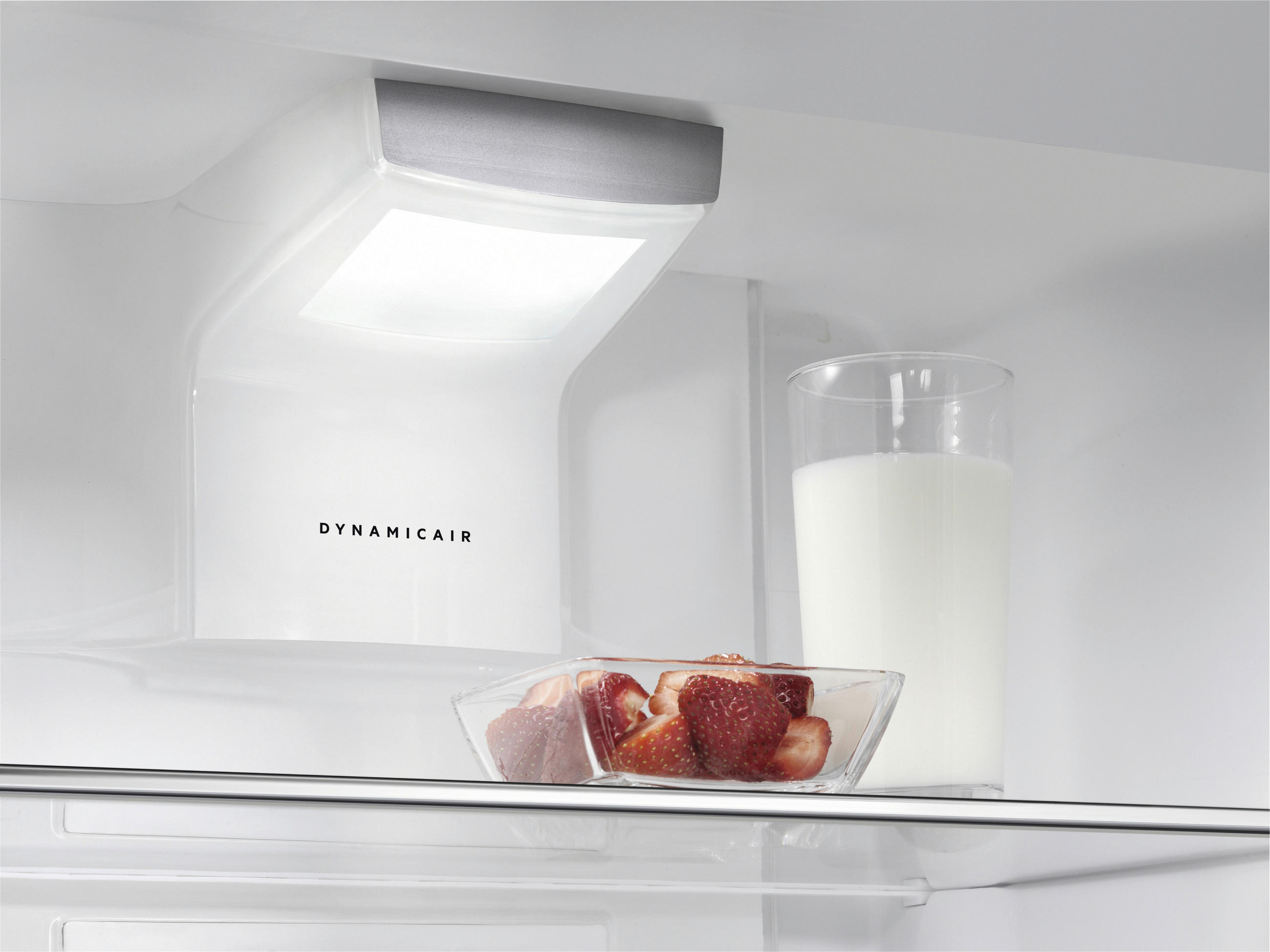 KÜHLSCHRANK 55,6/139,8/54,9 cm SFE814D9ZC  - Weiß, Basics, Glas/Metall (55,6/139,8/54,9cm) - AEG