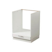 KONYHAI ALSÓSZEKRÉNY - fehér, Basics, faalapú anyag (60/55/82cm) - Carryhome