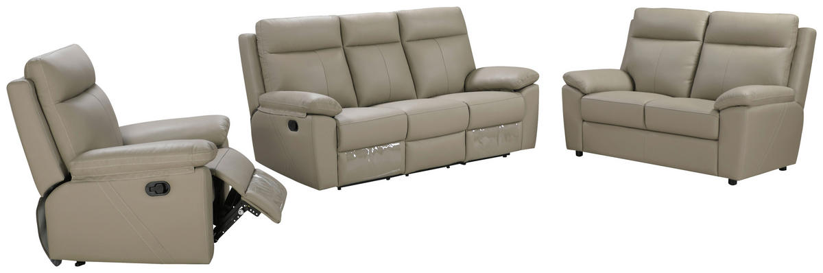 ÜLŐGARNITÚRA világosszürke  - világosszürke, Konventionell (199/146/103/92cm) - Cantus