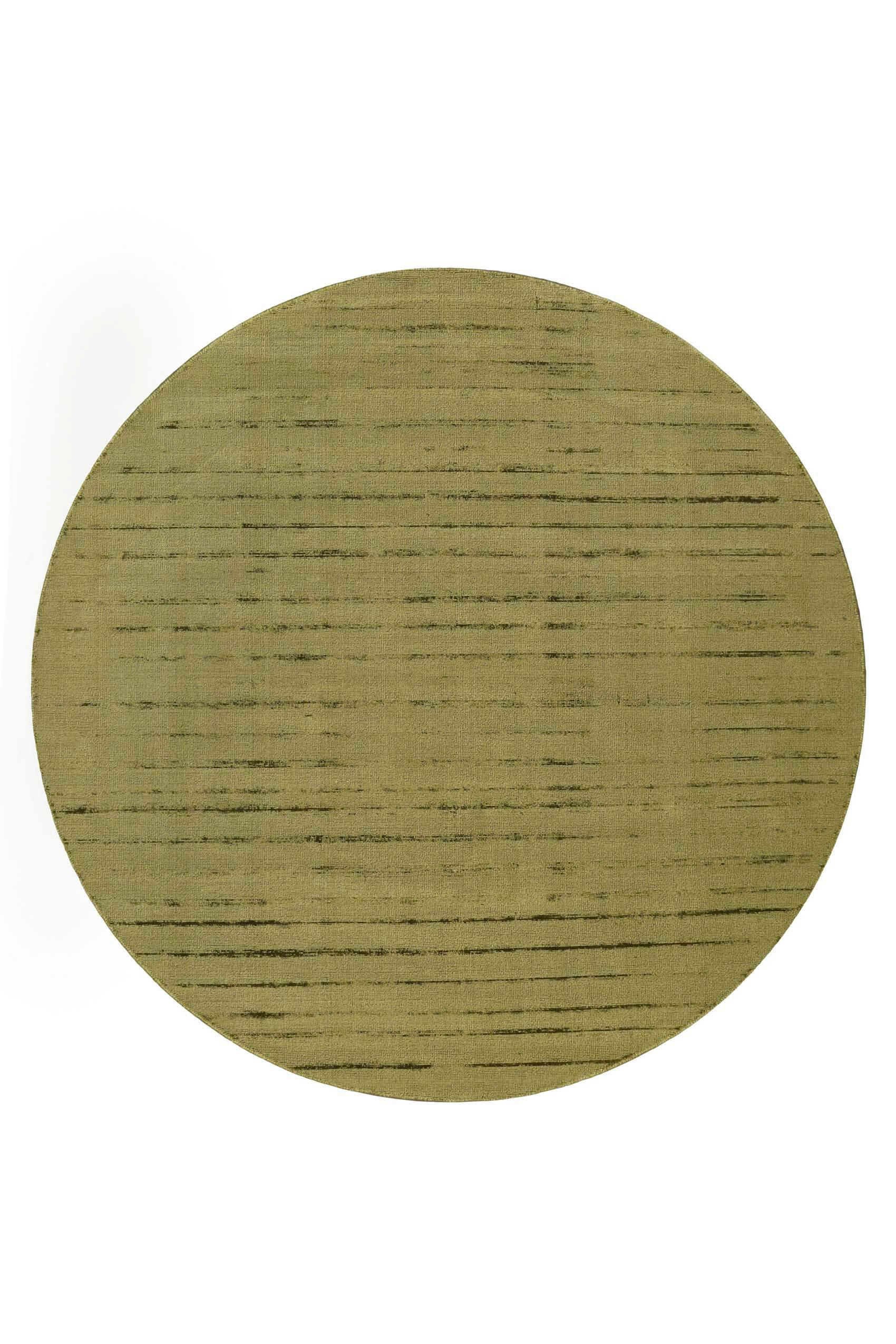 HANDWEBTEPPICH 200 cm Gil Grün rund  - Grün, KONVENTIONELL, Textil (200cm) - Esprit