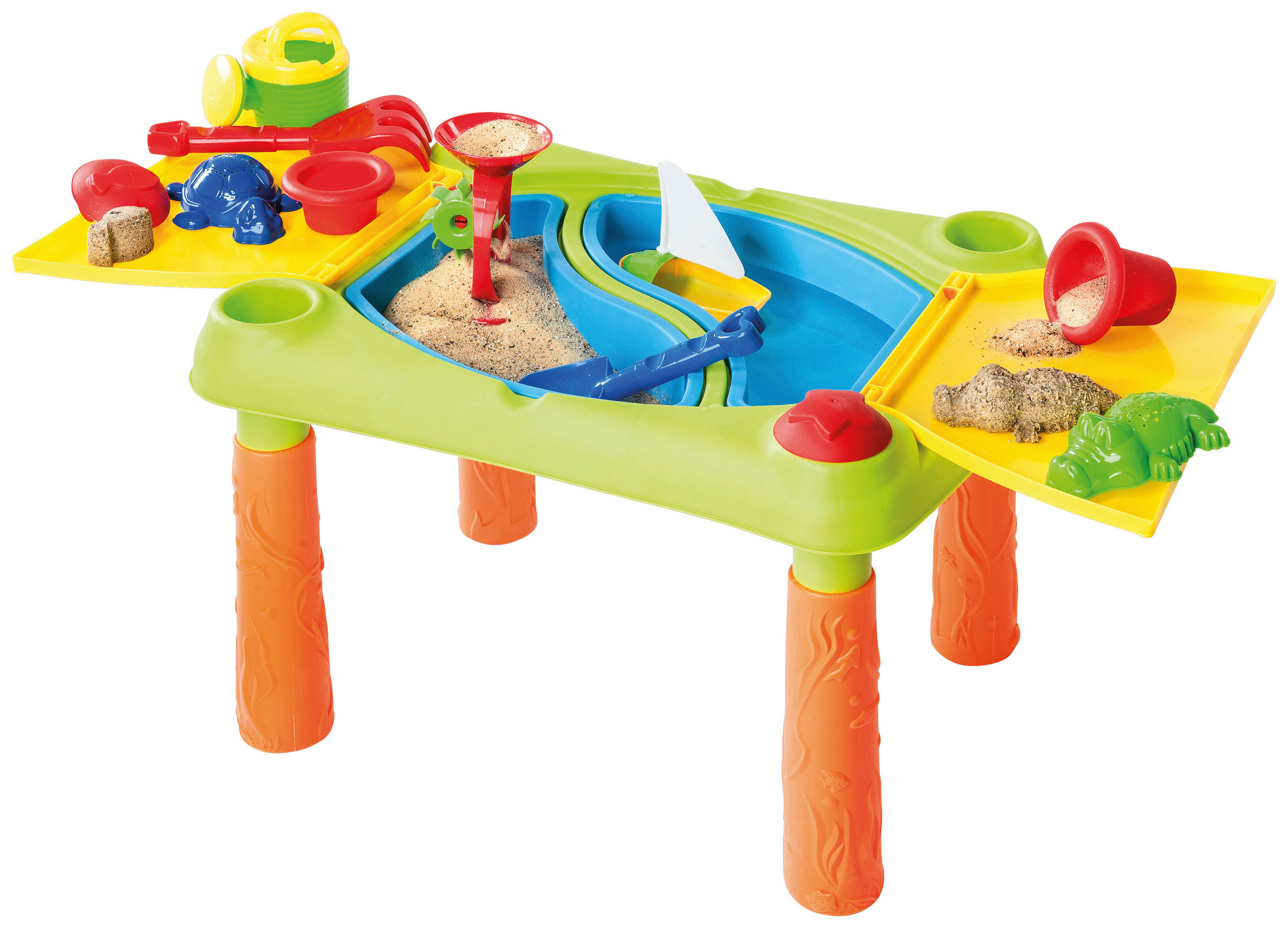 SAND- UND WASSERTISCH - Multicolor, Basics, Kunststoff (99,3/48/46cm)