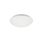 DECKENLEUCHTE  25/11 cm    - Weiß, Basics, Glas/Metall (25/11cm) - Novel