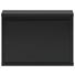 SCHUHKIPPER lackiert Schwarz - Schwarz, Design, Metall (50/37/15cm) - CARRYHOME